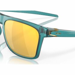 Oakley Leffingwell Sonnenbrille Matte Artic Surf Prizm 24k Polarized