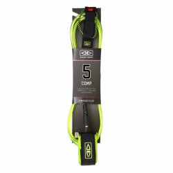 Ocean & Earth Surfboard Leash COMP LEASH 50" Lime