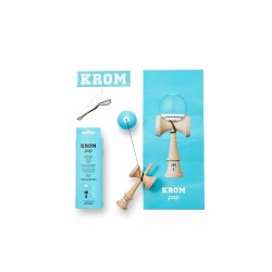 Krom Pop Kendama Sky Blue Clear Coat