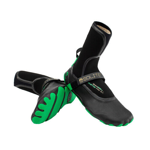 Solite 3mm Custom Pro 2.0 anpassbarer Neoprenschuh Green Black