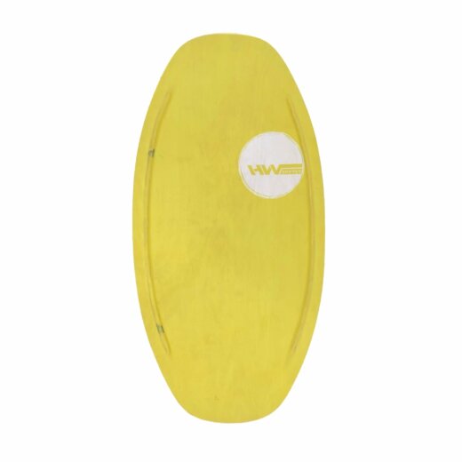 HW-Shapes Freestyle Skimboard V2 95 Minimal Yellow