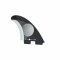 Endorfins Slater KS1 5 Fin Set Medium 2 Tab Black White