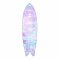 Surfboard Indio Endurance DAB 59 Swirl Effect Blue Purple