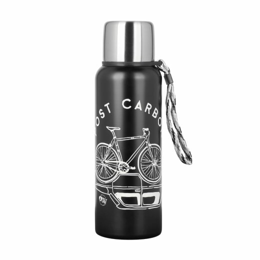 Picture Campei Vacuum Bottle Edelstahl Trinkflasche Black Climate Change