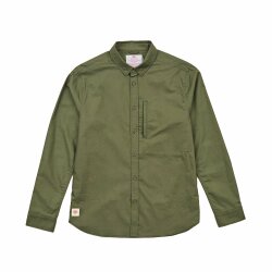 Globe Foundation LS Shirt Hemd Olive