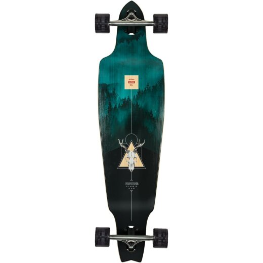 Globe PROWLER Classic 38" Longboard Komplettboard Bamboo/ Blue Mountains