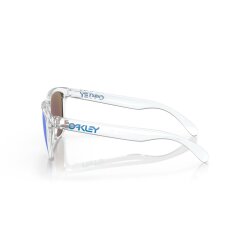 Oakley Frogskins Sonnenbrille Crystal Clear Prizm Sapphire