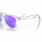 Oakley Frogskins Sonnenbrille Crystal Clear Prizm Violet