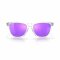 Oakley Frogskins Sonnenbrille Crystal Clear Prizm Violet