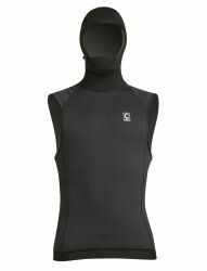 C-Skins C-Thermal  Skins Hooded Vest Black L