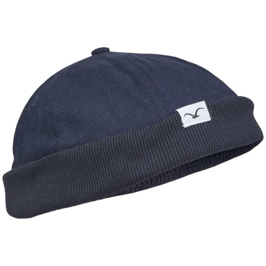 Cleptomanicx Brimless Cap Dark Navy