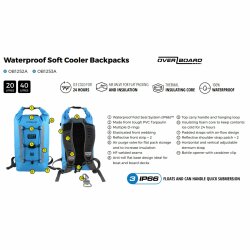 OverBoard Soft Cooler Rucksack Kühltasche 40 Liter