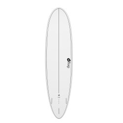 Surfboard TORQ TEC-HD M2.0 8.2 Weiss Pinline