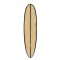 Surfboard TORQ ACT Prepreg M2.0 7.10 Bamboo