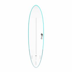 Surfboard TORQ Softboard EVA 6.8 Funboard Blau