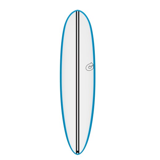 Surfboard TORQ TEC M2.0 8.2 Blaue Rail