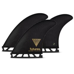 FUTURES Thruster Fin Set Dark Arts Fiberglass L