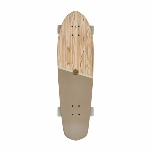 Globe Big Blazer 32" Longboard Komplettboard Olivenholz Stone