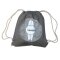 HW-Shapes Baumwoll Rucksack Sportbeutel Grey