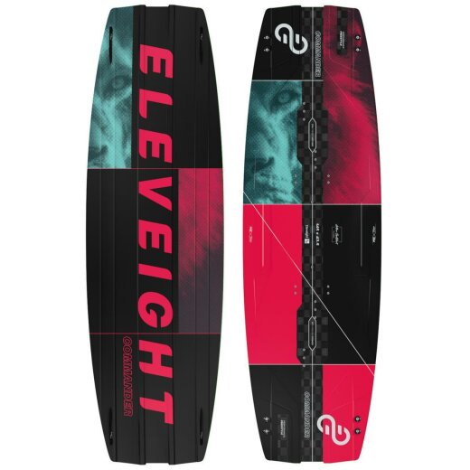 Eleveight Commander AG PRO Freestyle Wakestyle Kiteboard 2024 (Deck only + Fins)