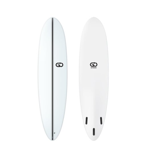 GO Softboard 7.6 Surf Range Soft Top Surfboard