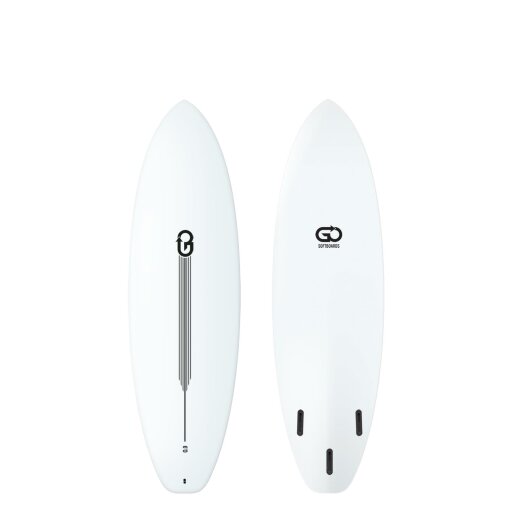 GO Softboard 6.0 Surf Range Soft Top Surfboard