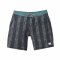 Katin Kokomo Stripe Hybrid Trunk Boardshort Black Wash