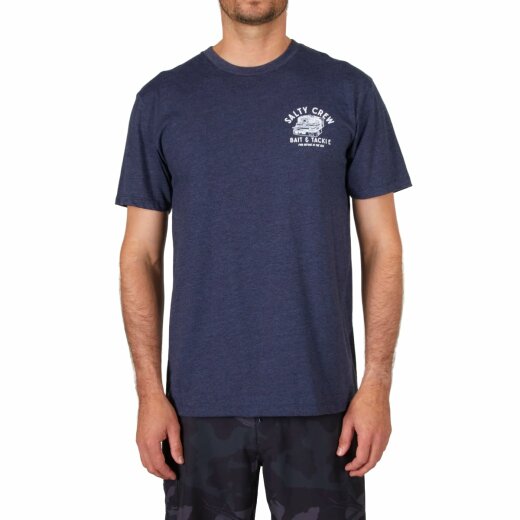 Salty Crew Tackle Box Premium S/S Tee Navy Heather