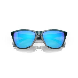 Oakley Frogskins Sonnenbrille Crystal Black Prizm Sapphire Irid Polar