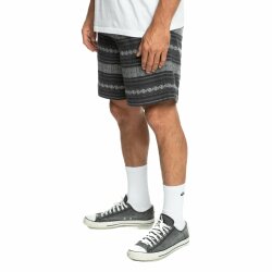 Quiksilver Taxer Jaquard Walkshorts Black Hori