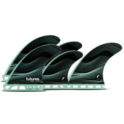 FUTURES Quad Thruster 5 Fin Set F4 Legacy Honeycom