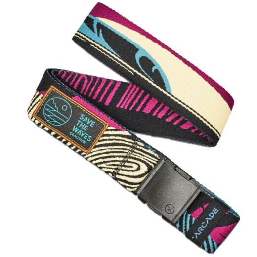 Arcade Performance Stretch Belt Save the Waves Amalfi/Rise