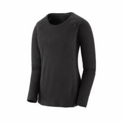 Patagonia Ws Capilene Baselayer Midweight Crew Black