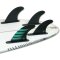 FUTURES Quad Thruster 5 Fin Set F6 Alpha MEDIUM