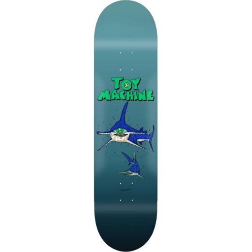 Toy-Machine Skateboarddeck Hirotton Hammerheadt 8.5"