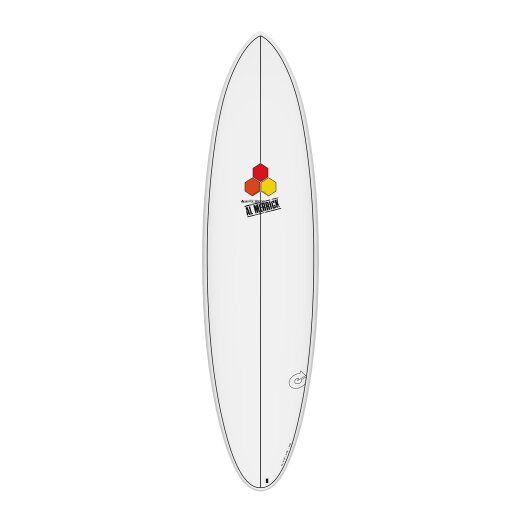 Surfboard CHANNEL ISLANDS X-lite M23 6.8 Weiss