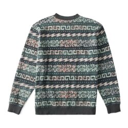 Billabong Halfrack Fleece Crew New Pullover Black