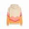 Noorlys Hoodie BEEVERN Smoke gray Shell Pink Rapsberry Sorbet Tangerine