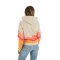 Noorlys Hoodie BEEVERN Smoke gray Shell Pink Rapsberry Sorbet Tangerine