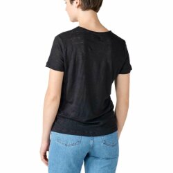 Klitmoller Collective Rikke Linen Tee Black