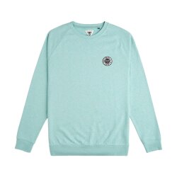 Vissla Vibration Hemp Crew Fleece Aqua