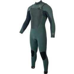 Soöruz Guru Wind Chestzip Oysterprene 4/3 Fullsuit Army