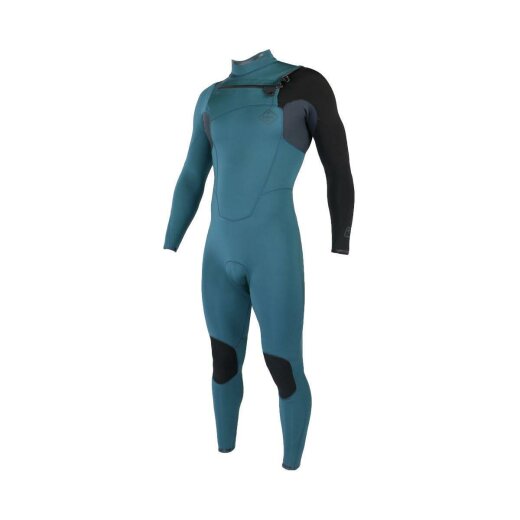 Soöruz Fighter Chestzip 4/3 Neoprenanzug Blue