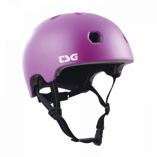 TSG Helmets Meta Solid Color Satin Purple Magic