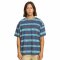 Quiksilver Take Us Back SS Jaquard Tee Crown Blue Heritage Stripe