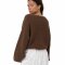 Rhythm. Classic Knit Jumper Pullover Chocolate