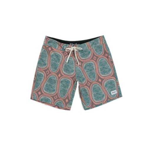 Rhythm Vista Trunk Boardshort Rust