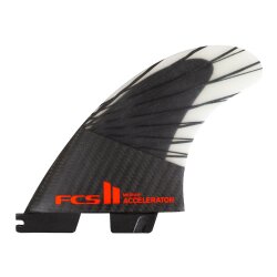 FCS 2 Accelerator PC Tri Fin Set (M)