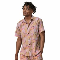 Patagonia M´s Back Step Shirt Channeling Spring Milkweed Mauve