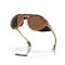 Oakley Clifden Matte Black Gold Colorshift Sonnenbrille Prizm Bronze